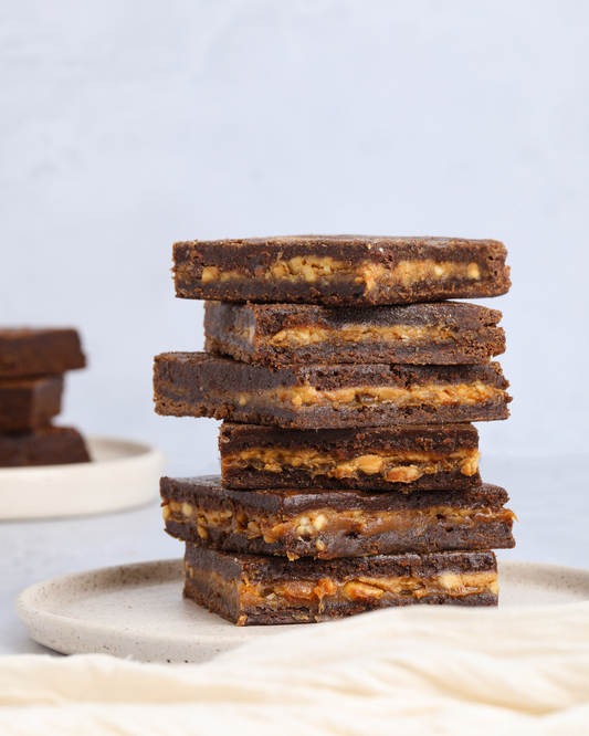 Brownies de Snickers